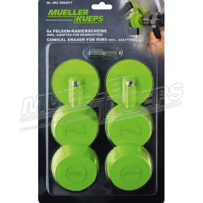 Felgen Radierscheiben Set